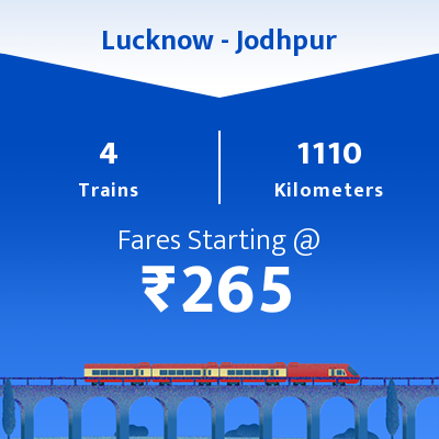 Lucknow To Jodhpur Trains